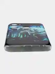 Синий силиконовый чехол на Tecno Spark Go 2022/8С/9 (Текно Спарк Гоу 2022/8С/9)