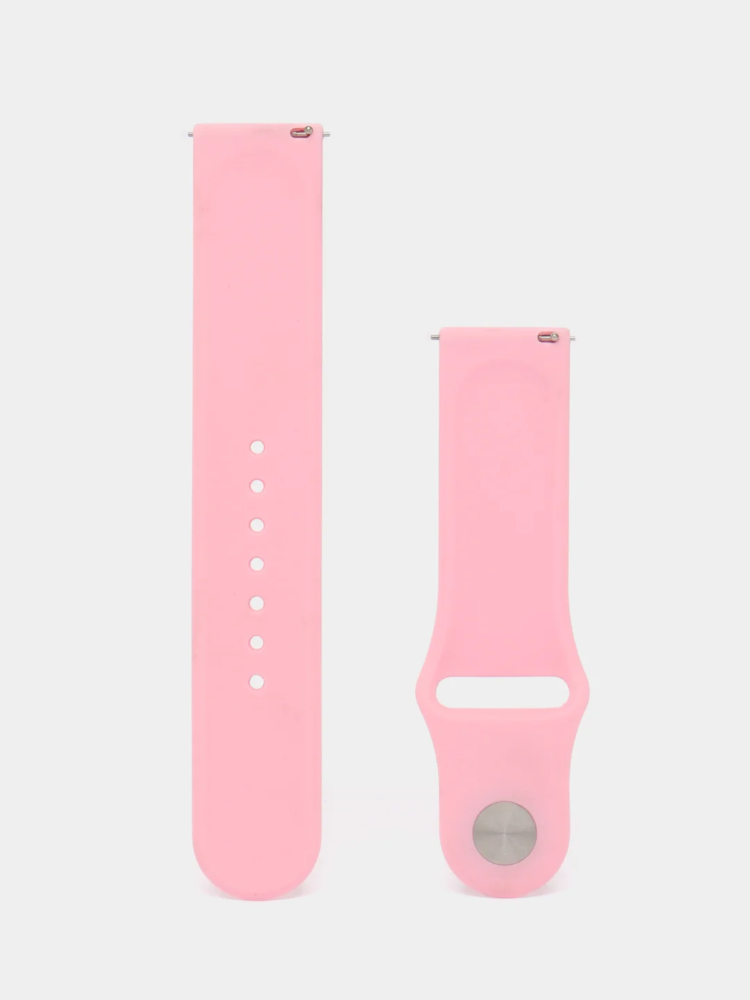 Розовый ремешок для часов Xiaomi AmazFit Bip / Samsung Galaxy Watch Active, 22 мм