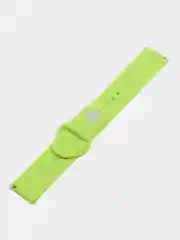 Салатовый ремешок для часов Xiaomi AmazFit Bip / Samsung Galaxy Watch Active, 22 мм