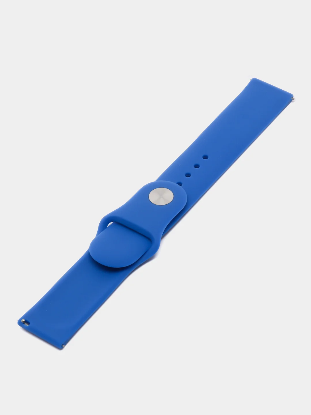 Синий ремешок для часов Xiaomi AmazFit Bip / Samsung Galaxy Watch Active, 22 мм