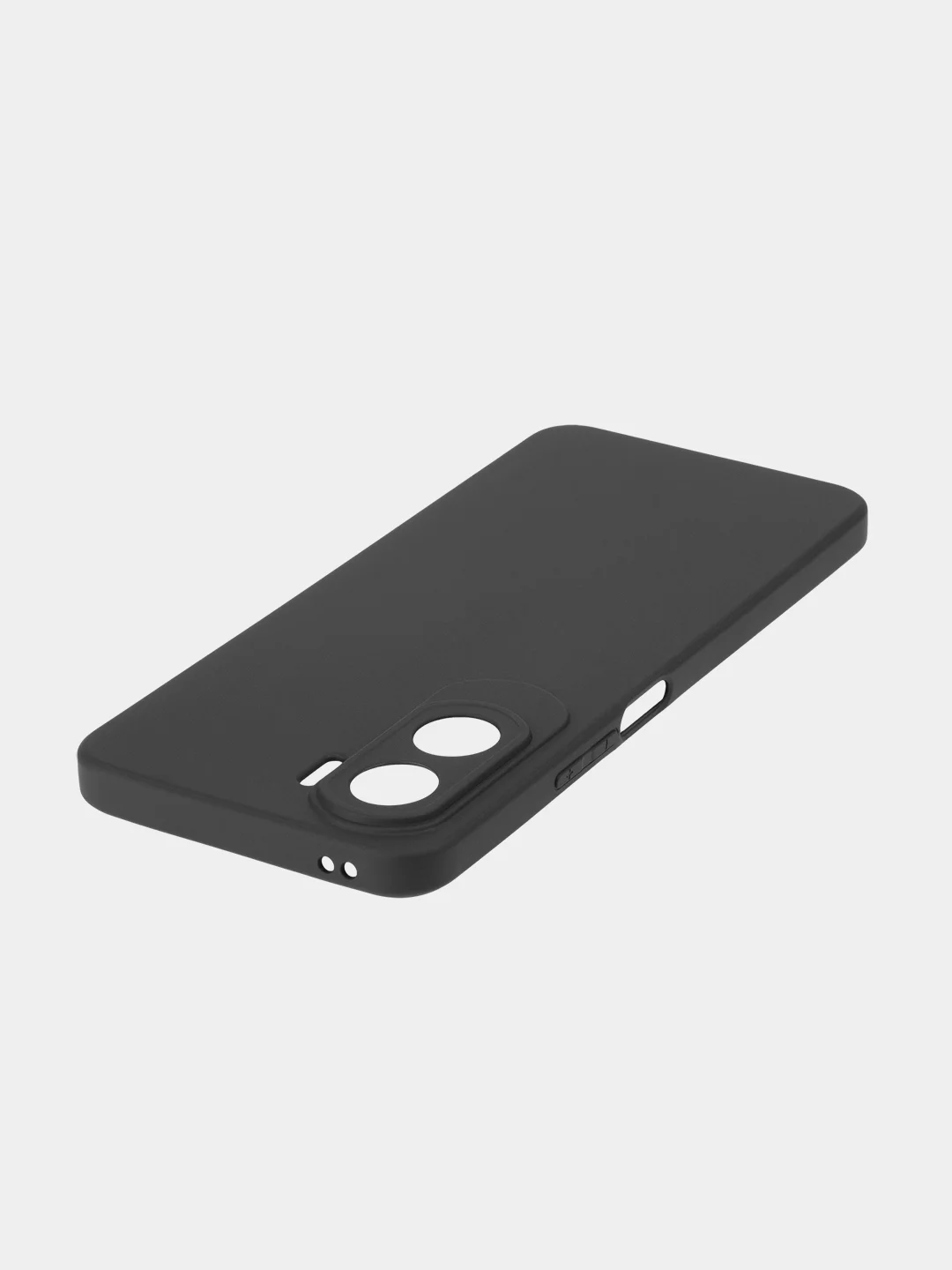 Черный чехол для Honor 90 Lite, Honor X50i матовый / прозрачный ROSCO силиконовый с защитой камер