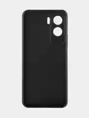 Черный чехол для Honor 90 Lite, Honor X50i матовый / прозрачный ROSCO силиконовый с защитой камер