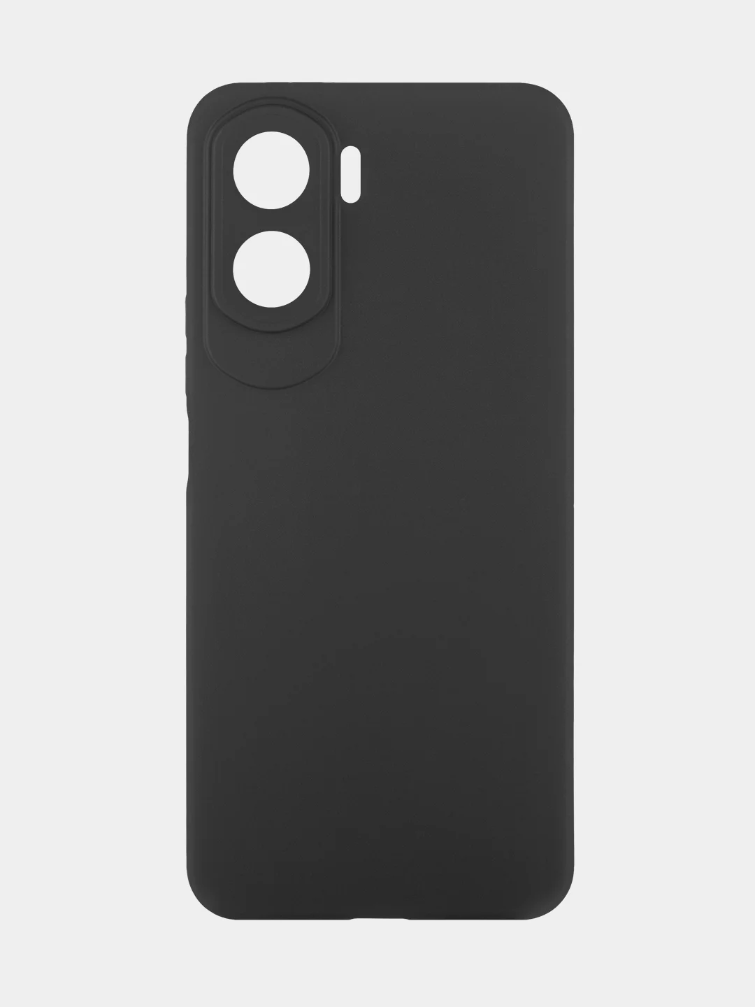 Черный чехол для Honor 90 Lite, Honor X50i матовый / прозрачный ROSCO силиконовый с защитой камер