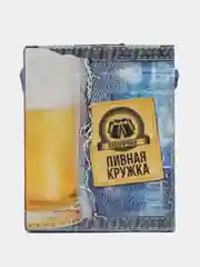Лайм кружка пивная в подарочной упаковке "Пивной слоган", 500 мл