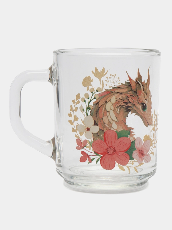 Кружка Gren tea "Цветочный дракон"