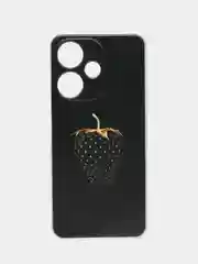 Разноцветный чехол на Infinix Hot 30i (Инфиникс Хот 30и) с рисунком, прозрачный