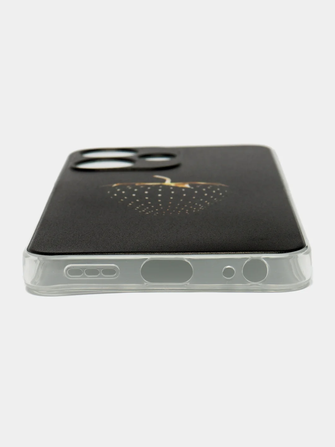 Разноцветный чехол на Infinix Hot 30i (Инфиникс Хот 30и) с рисунком, прозрачный