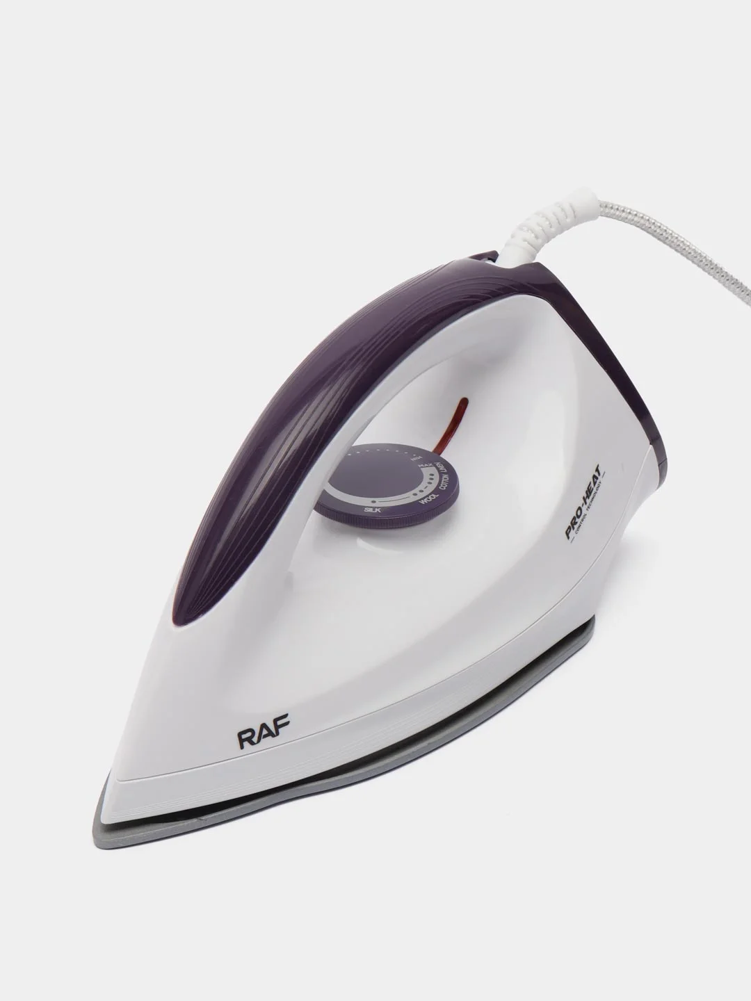 Фиолетовый утюг сухой глажки RAF 1261