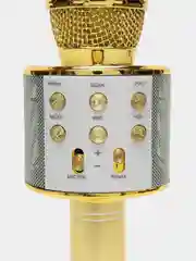 Бирюзовый беспроводной караоке микрофон