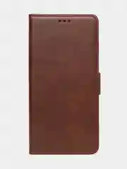 Коричневый чехол-книжка GQ Lite для Realme Note 50 / Realme C51 / Realme C53 / Narzo N53 из кожи
