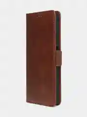Коричневый чехол-книжка GQ Lite для Realme Note 50 / Realme C51 / Realme C53 / Narzo N53 из кожи