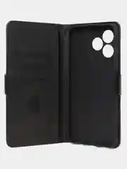 Черный чехол-книжка GQ Lite для Realme Note 50 / Realme C51 / Realme C53 / Narzo N53 из кожи