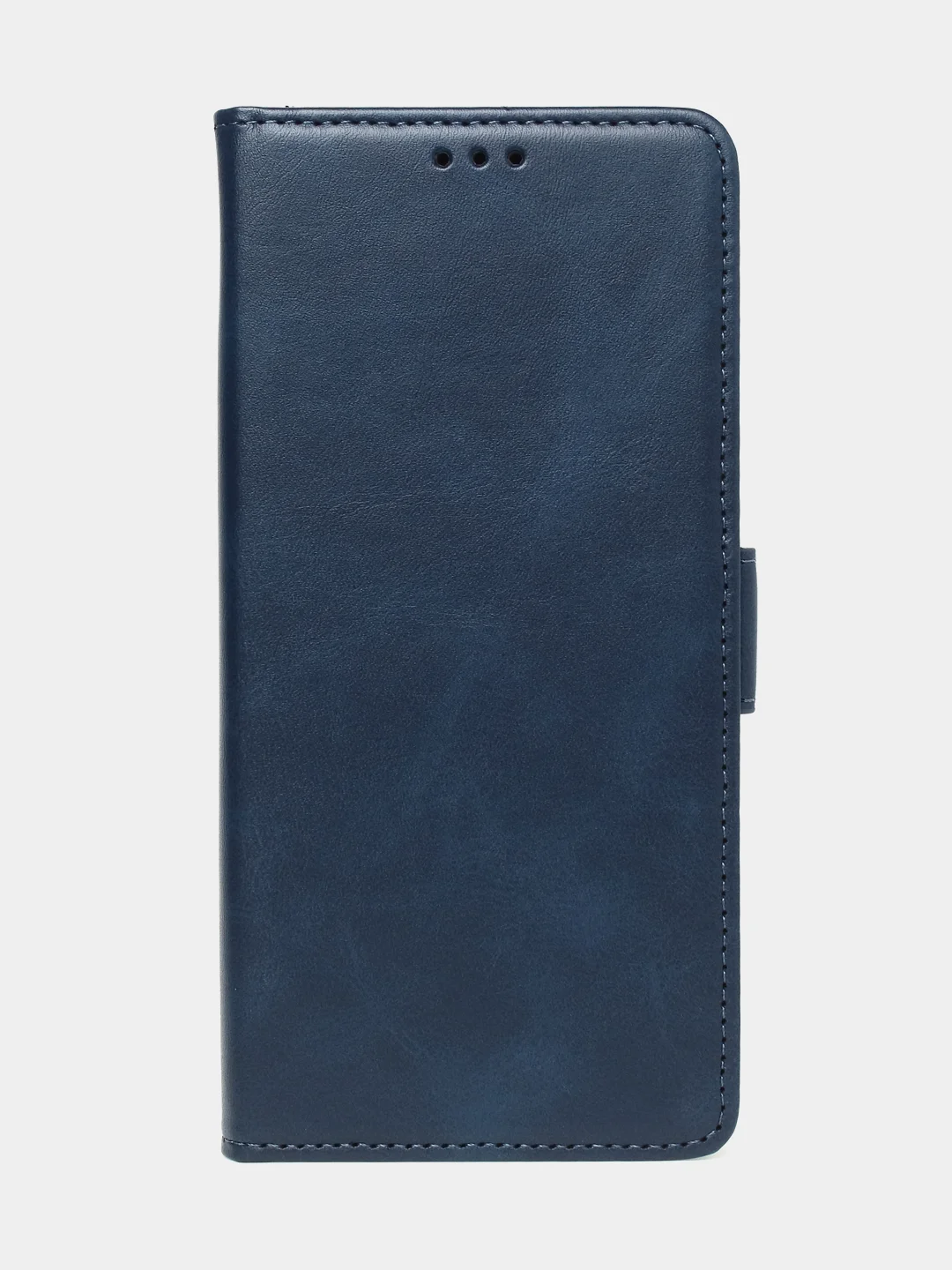 Синий чехол-книжка GQ Lite для Redmi 12 / Redmi Note 12R / Poco M6 Pro(5G) из искусственной кожи