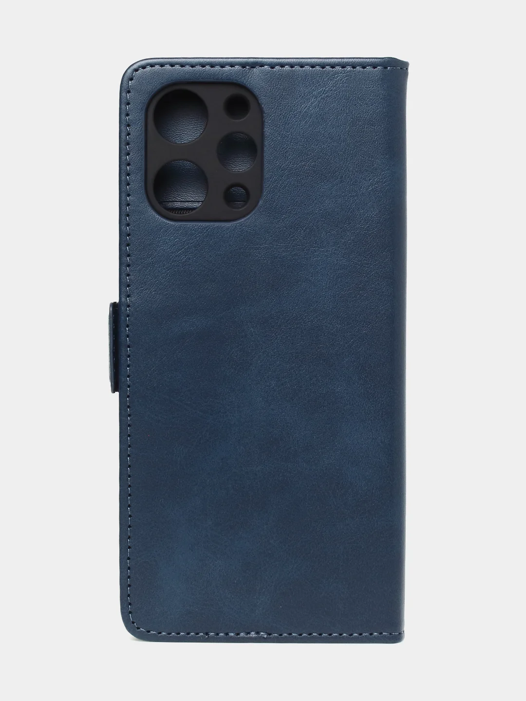 Синий чехол-книжка GQ Lite для Redmi 12 / Redmi Note 12R / Poco M6 Pro(5G) из искусственной кожи