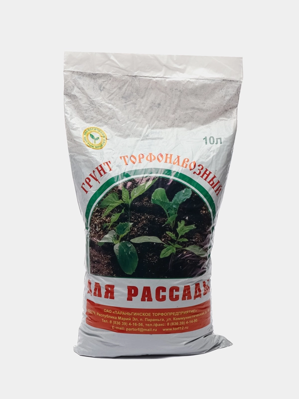Грунт торфонавозный для рассады, 10 л