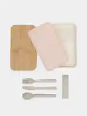Белый ланч-бокс для хранения продуктов