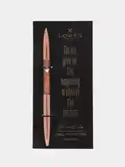 Бронзовый ручка шариковая автоматическая Lorex Superior, серия "Slim Chic"