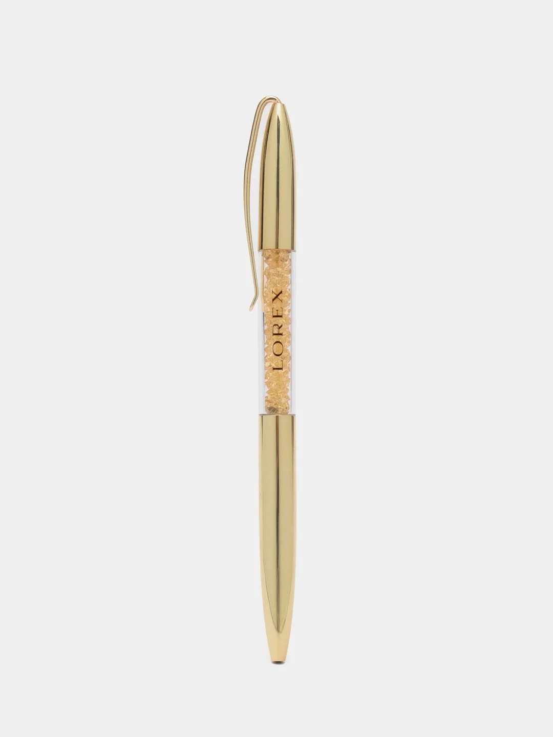 Золотой ручка шариковая автоматическая Lorex Superior, серия "Slim Chic"