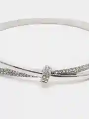Серый меланж браслет женский