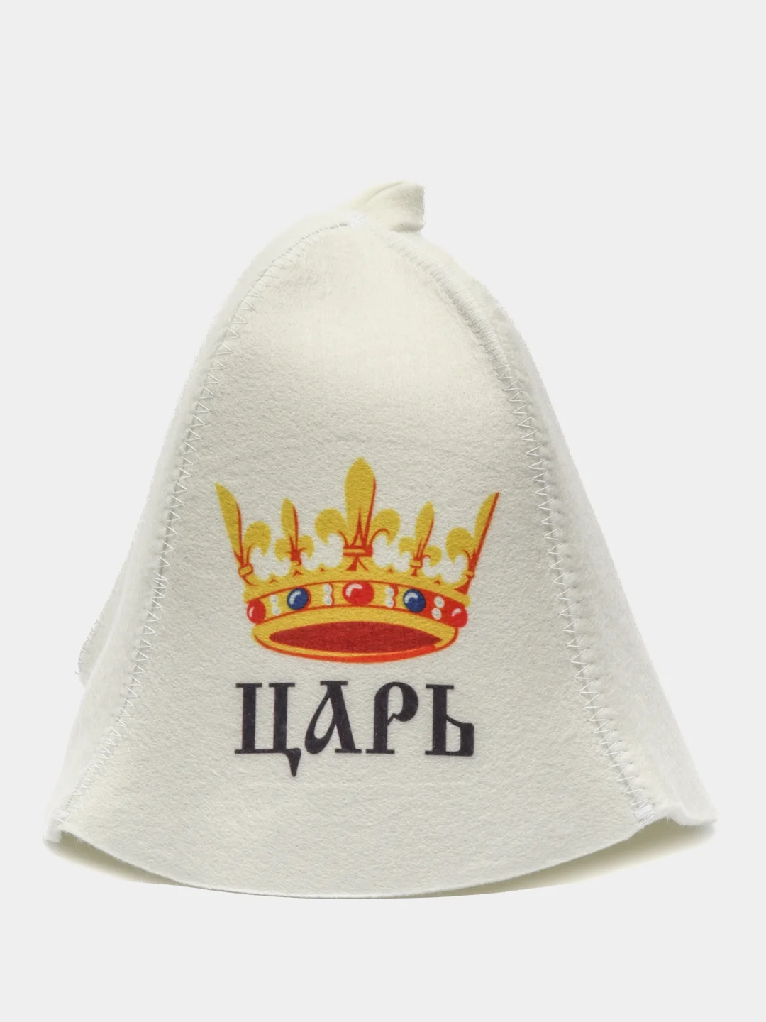 Белый шапка для бани,  набор 2 штуки
