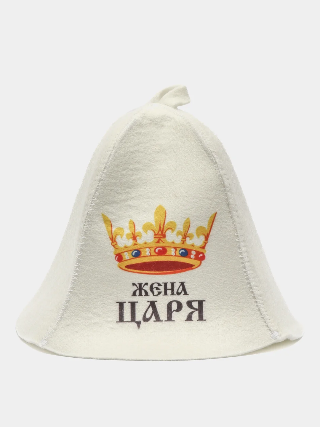 Белый шапка для бани,  набор 2 штуки