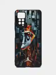 Хаки чехол с рисунком на Xiaomi Redmi Note 11 Pro 4G и Redmi Note 12 Pro 4G (Нот 11/12 Про 4G)