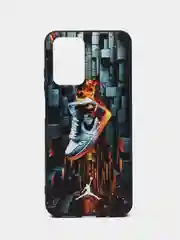 Хаки чехол с рисунком на Xiaomi Redmi 10 и Redmi 10 2022 (Сяоми Редми 10 и Редми 10 2022)