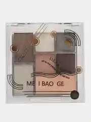 Розовый тени для век, тени для глаз, румяна, палетка 7 цветов, матовые, перламутровые, шиммерные