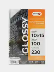 Фотобумага FUMIKO глянцевая односторонняя 230г/10х15/100л