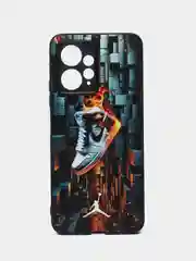 Хаки чехол с рисунком на Xiaomi Redmi Note 12 4G (Сяоми Редми Нот 12 4G)