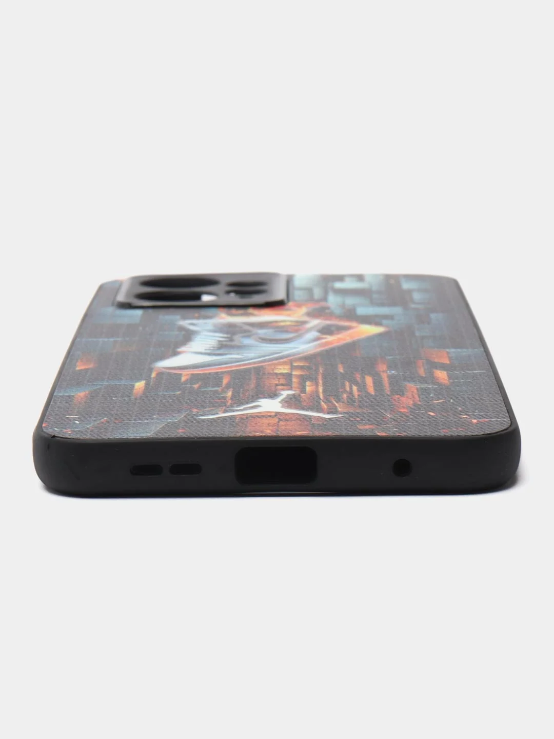 Хаки чехол с рисунком на Xiaomi Redmi Note 12 4G (Сяоми Редми Нот 12 4G)