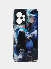 Индиго чехол с рисунком на Xiaomi Redmi Note 12 4G (Сяоми Редми Нот 12 4G)