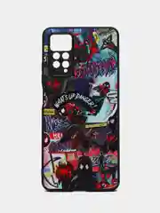 Аметистовый чехол с рисунком на Xiaomi Redmi Note 11 Pro 4G и Redmi Note 12 Pro 4G (Нот 11/12 Про 4G)