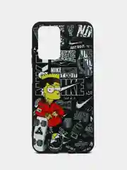 Горчичный чехол с рисунком на Xiaomi Redmi 10 и Redmi 10 2022 (Сяоми Редми 10 и Редми 10 2022)
