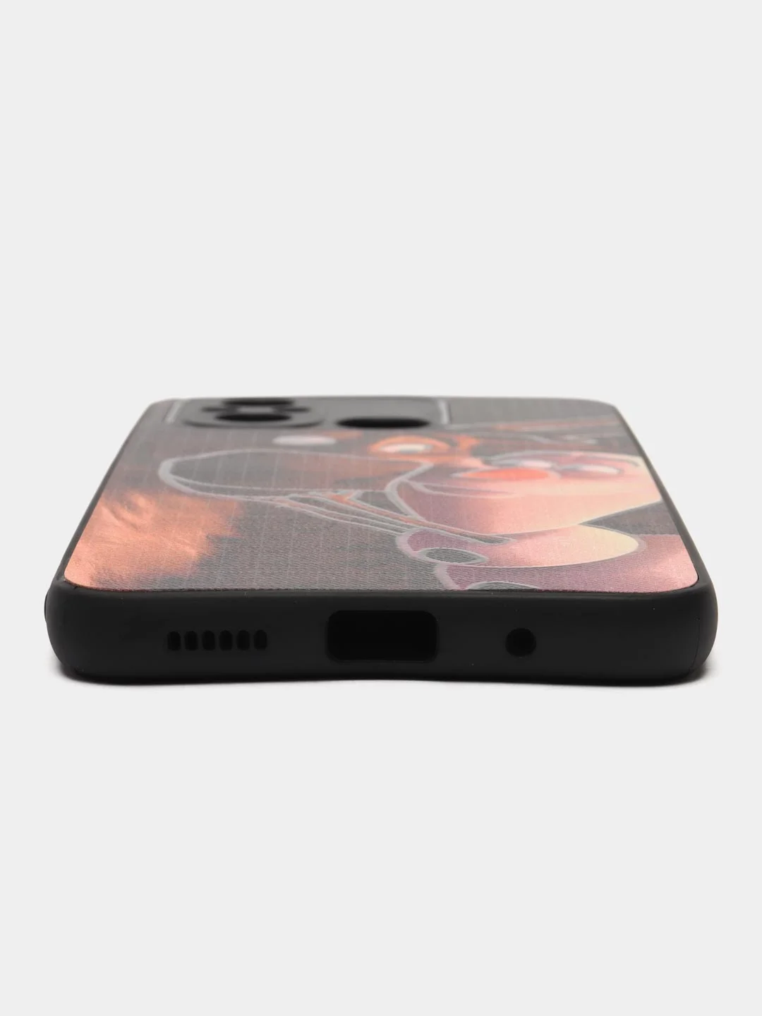 Коричневый чехол с рисунком на Xiaomi Redmi 12C (Сяоми Редми 12Ц)