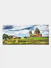 Зеленый пазлы Панорама, 1000 элементов