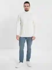 Белый водолазка мужская