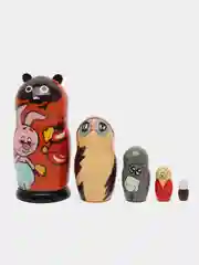 Бронзовый матрёшка, ручная роспись, 10 видов
