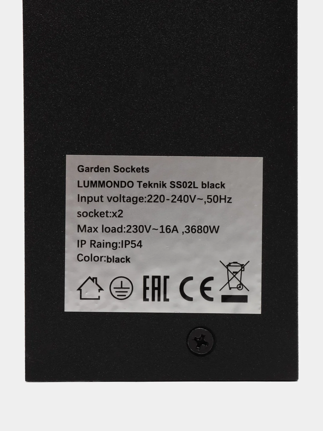 Садовая уличная розетка, Teknik SS02 L