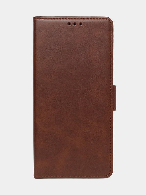 Чехол-книжка для Xiaomi Redmi 13C / Poco C65 из высококачественной кожи