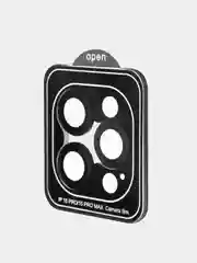 Угольный стекло на камеру на Apple iPhone 15,14,13, Pro Max/Pro/Plus/Mini защитное BROSCORP, 4 вида