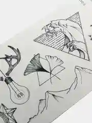 Индиго татуировки переводные