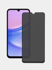 Защитное стекло антишпион для Samsung Galaxy A15 (Самсунг Галакси 15)