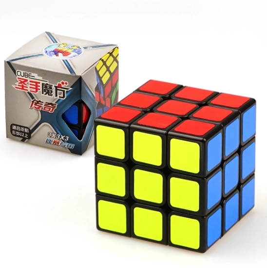 Кубик - головоломка / 5,5 см на 5,5 см / скоростной кубик / SpeedCube / Развивающий кубик
