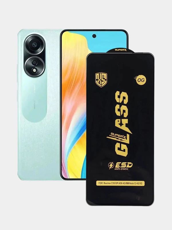 Защитное стекло OG Oppo A58 4G / Oppo A79 5G, (Оппо А58 4Г / Оппо А79 5Г)