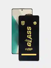 Черный защитное стекло OG для Xiaomi Redmi Note 13 5G / Poco X6 / Сяоми Редми Нот 13 5Г / Поко Х6