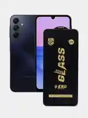 Черный защитное стекло OG Samsung Galaxy A15 (Самсунг Галакси 15)