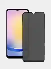 Черный защитное стекло антишпион для Samsung Galaxy A25 (Самсунг Галакси А25)
