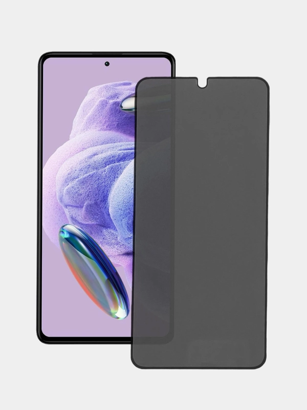 Защитное стекло-антишпион для Xiaomi Redmi Note 13 Pro (Редми Нот 13 Про)