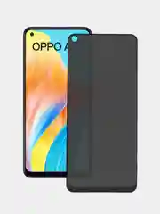 Черный защитное стекло антишпион для Oppo A78 (Оппо А78)